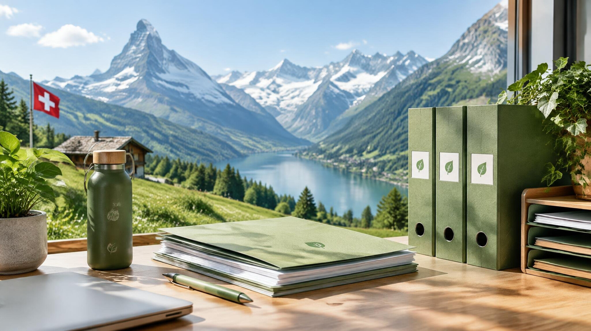 swiss mountains landscape