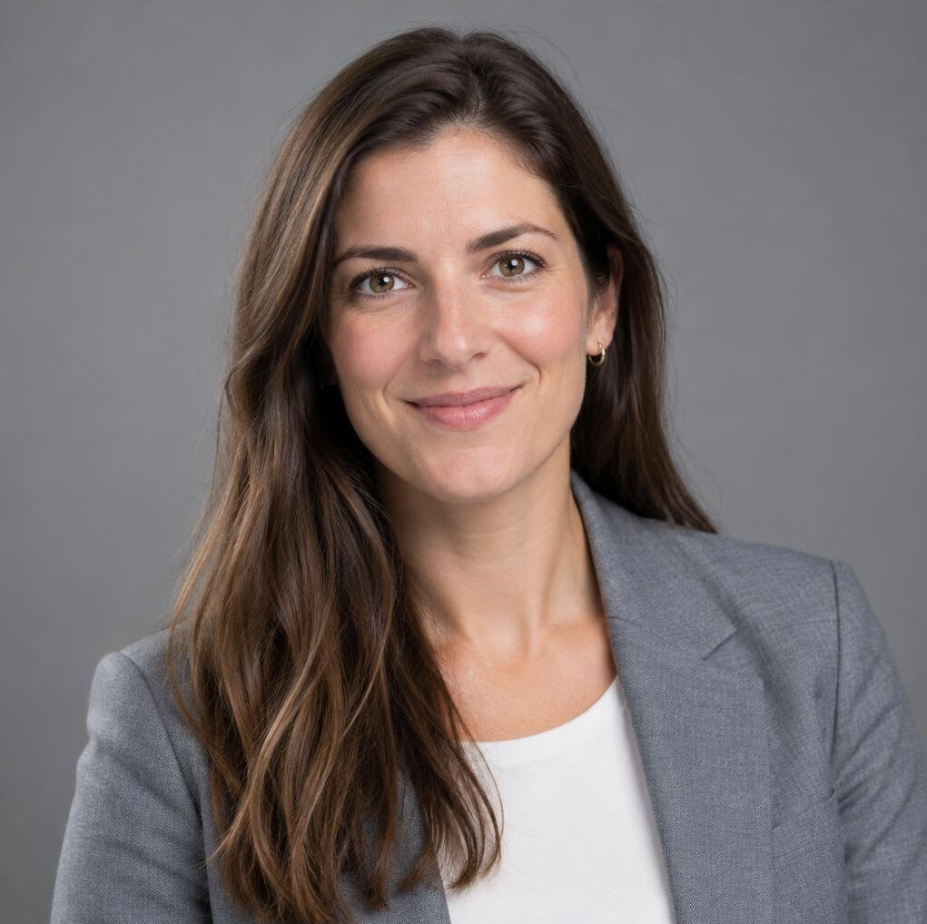 Portrait of a Swiss woman data analyst in her 30s